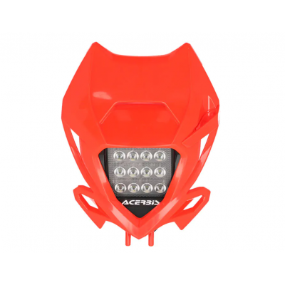 Φανάρι εμπρός με μάσκα ACERBIS VSL Beta RR 2T/4T 20-25, X-Trainer 300 20-25 Red